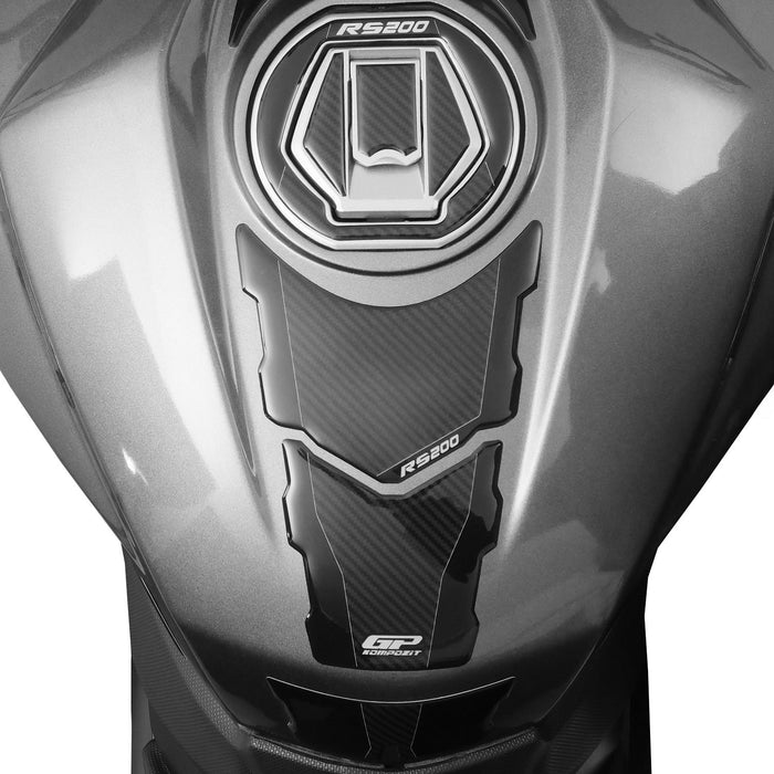 GP Kompozit Tank Pad Set Carbon Compatible For Bajaj Pulsar RS200  2015-2024