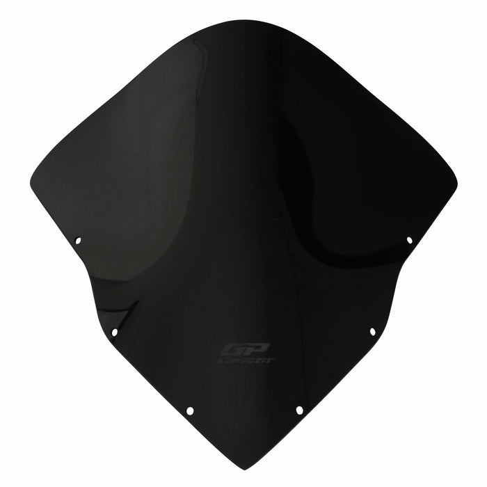 GP Kompozit Windshield Windscreen Black Compatible For Bajaj Pulsar RS200 2015-2024