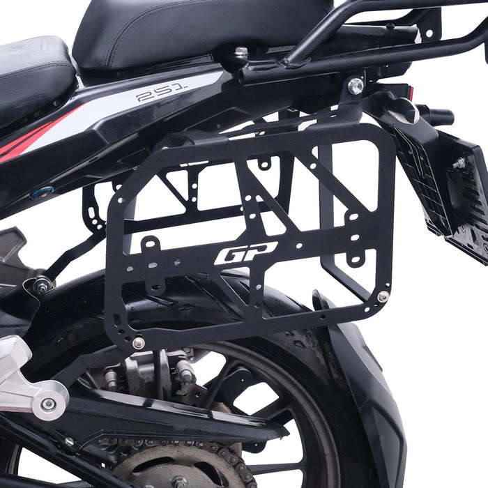 GP Kompozit Side Carrier Pannier Rack Black Compatible For Benelli TRK 251 2019-2024