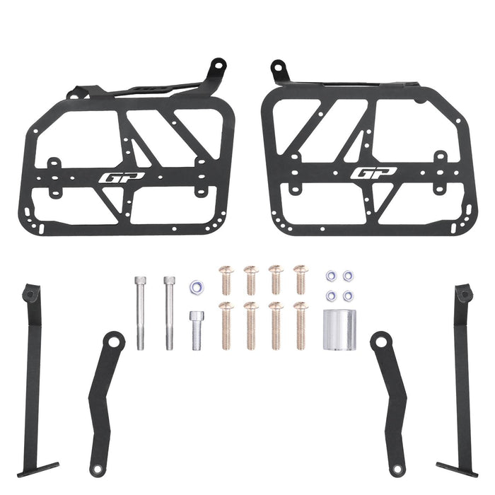 GP Kompozit Side Carrier Pannier Rack Black Compatible For Benelli TRK 251 2019-2024