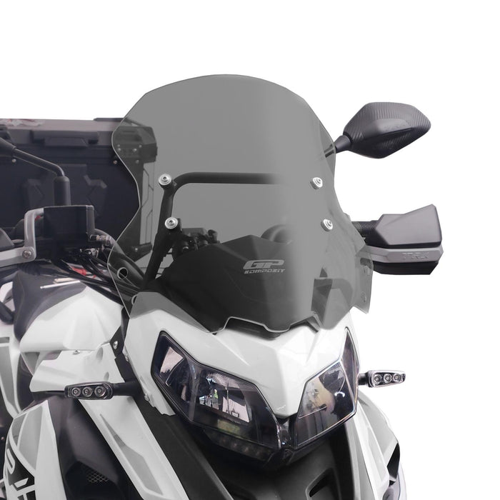 GP Kompozit Windshield Windscreen Smoked Compatible For Benelli TRK 502 / TRK 502 X  2018-2023