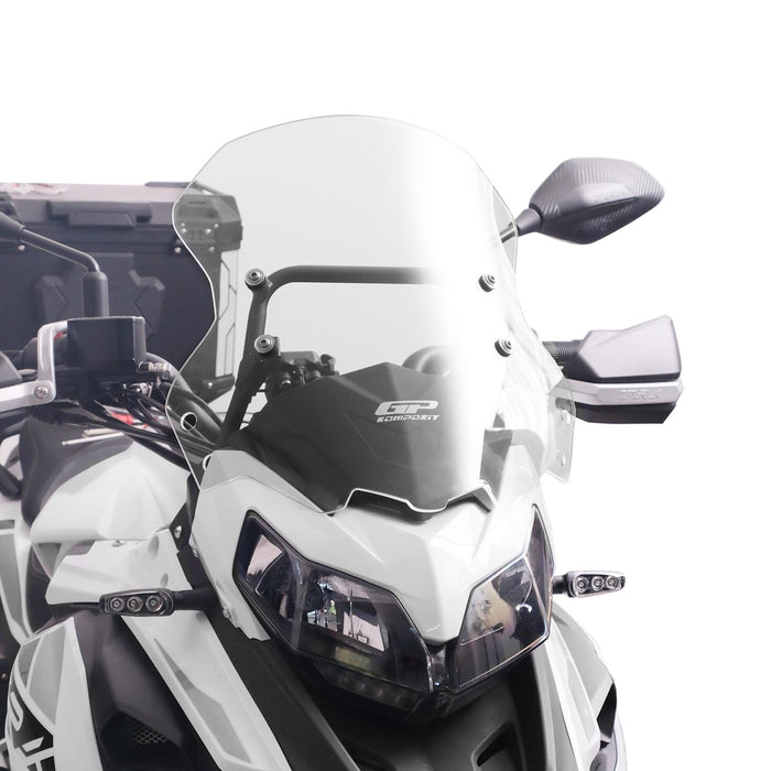 GP Kompozit Windshield Windscreen Clear Compatible For Benelli TRK 502 / TRK 502 X  2018-2023