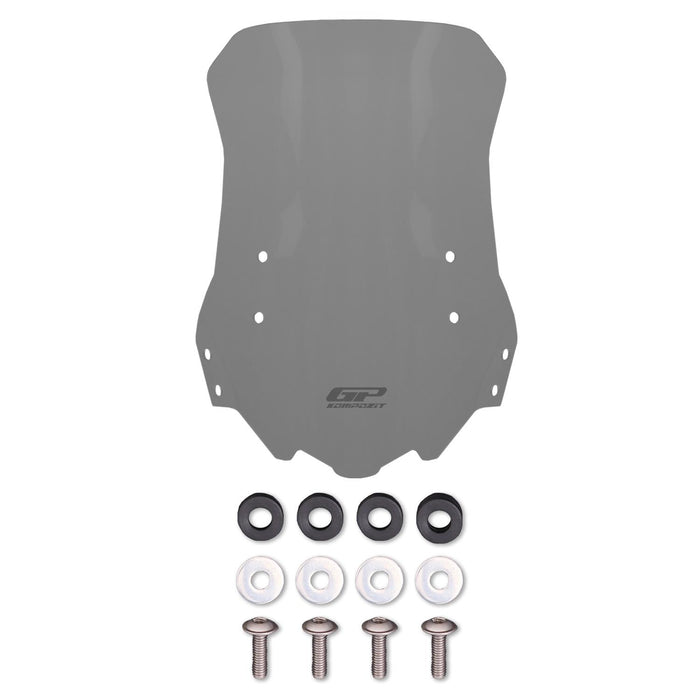 GP Kompozit Windshield Windscreen Smoked Compatible For Benelli TRK 502 / TRK 502 X  2018-2023