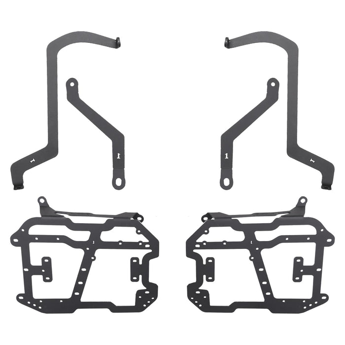 GP Kompozit Side Carrier Pannier Rack Black Compatible For Benelli TRK 502 / TRK 502 X  2018-2023