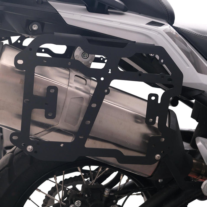 GP Kompozit Side Carrier Pannier Rack Black Compatible For Benelli TRK 502 / TRK 502 X  2018-2023