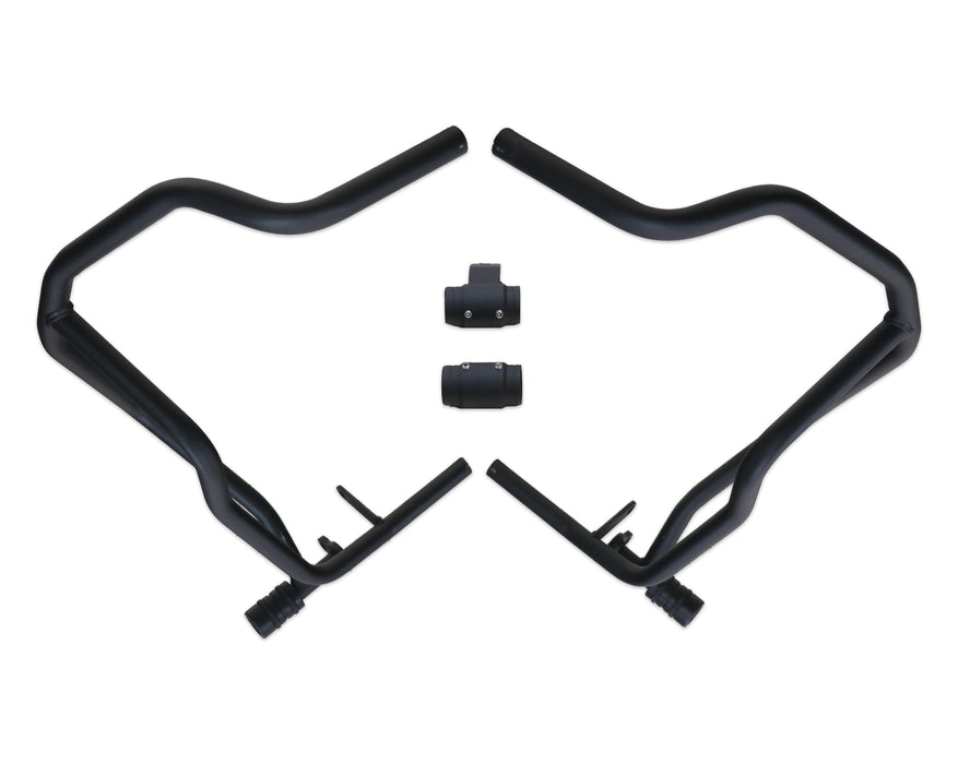 GP Kompozit Engine Protector Crash Bars Black Compatible For Benelli TRK 702 / TRK 702 X 2024