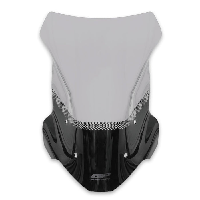 GP Kompozit Windshield Windscreen Smoked Compatible For Benelli TRK 702 / TRK 702 X  2024