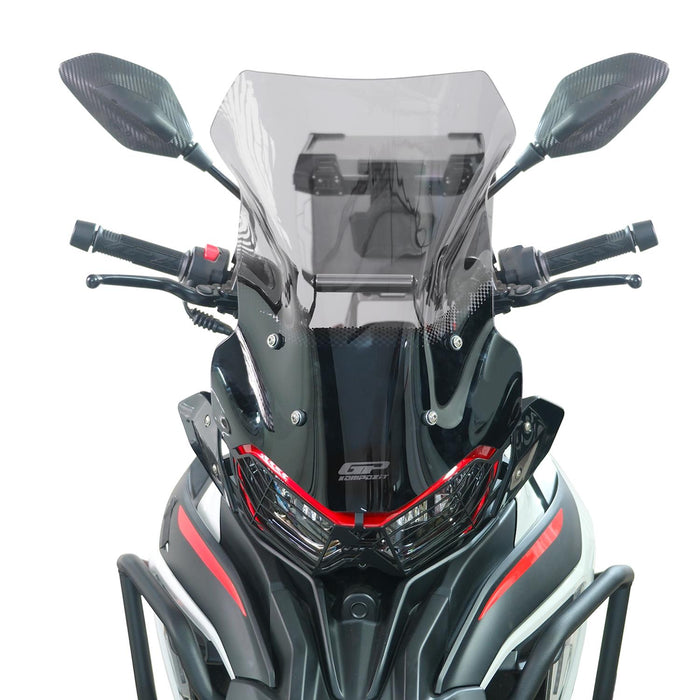 GP Kompozit Windshield Windscreen Smoked Compatible For Benelli TRK 702 / TRK 702 X  2024