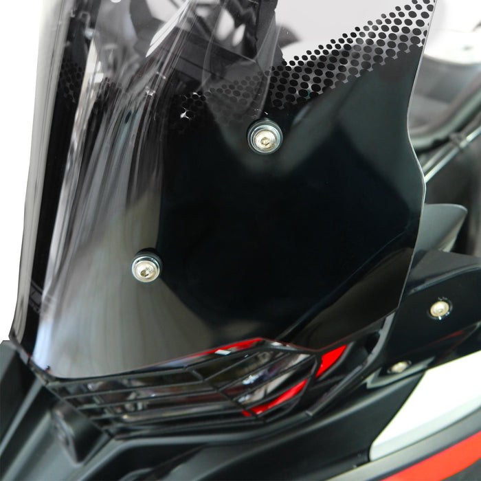 GP Kompozit Windshield Windscreen Smoked Compatible For Benelli TRK 702 / TRK 702 X  2024