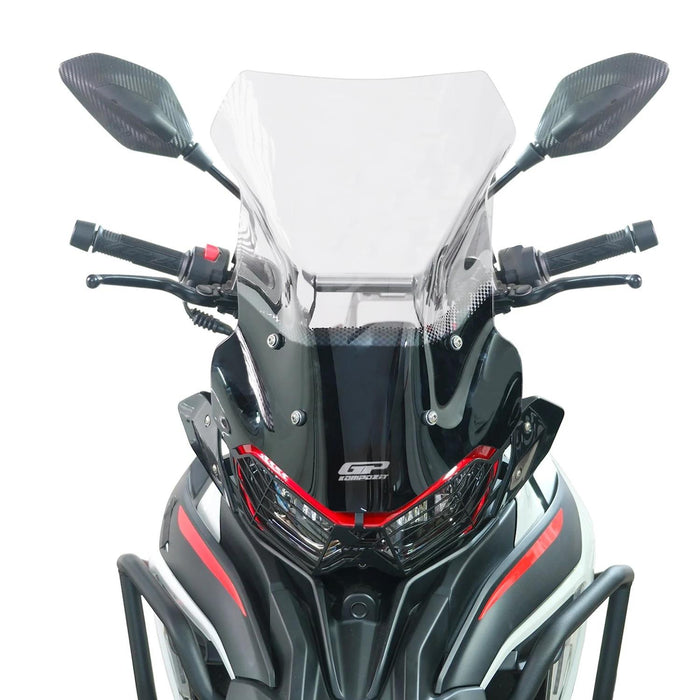 Parabrisas GP Kompozit Transparente Compatible con Benelli TRK 702 / TRK 702 X 2024