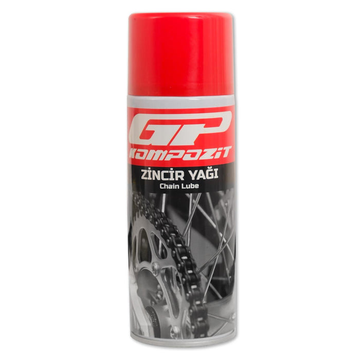 GP Kompozit BKM01 Motobike / Motorcycle Care Kit – Chain Cleaner Spray + Chain Lube Spray + Brake Cleaner Spray + Chain Cleaning Brush