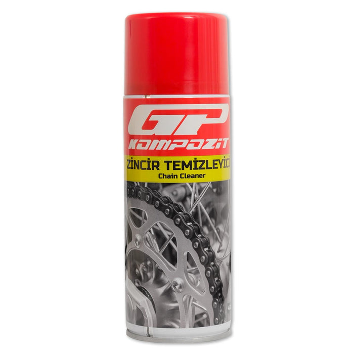 GP Kompozit BKM04 Motobike / Motorcycle Care Kit – 3X Chain Cleaner Spray + Cleaning Brush