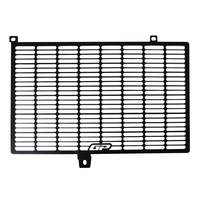 GP Kompozit Radiator Grille Guard Protector Cover Black Compatible For BMW F 700 GS 2012-2018