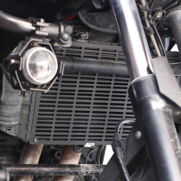 GP Kompozit Protector de radiador negro compatible para BMW F 700 GS 2012-2018 