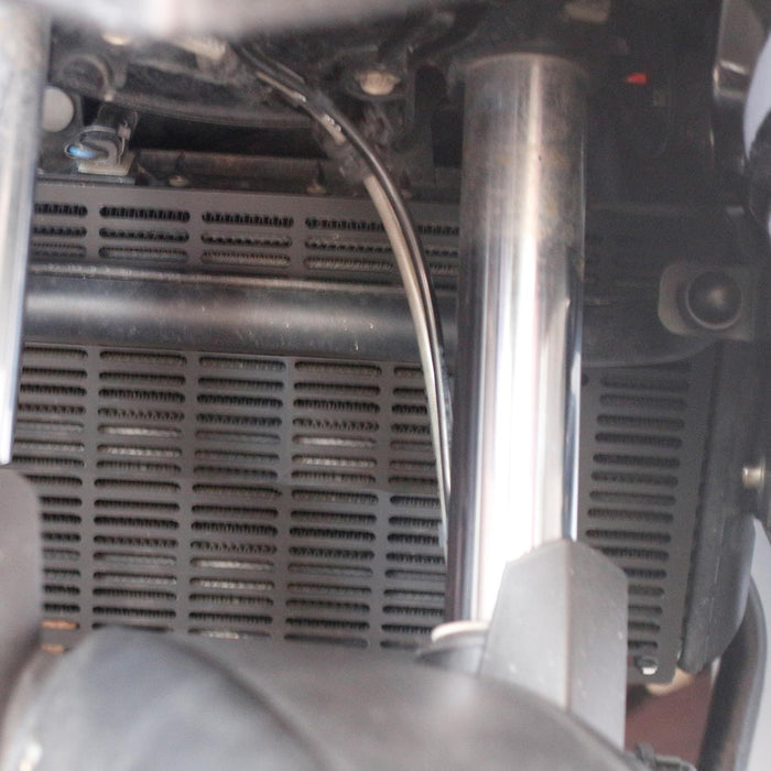 GP Kompozit Protector de radiador negro compatible para BMW F 700 GS 2012-2018 