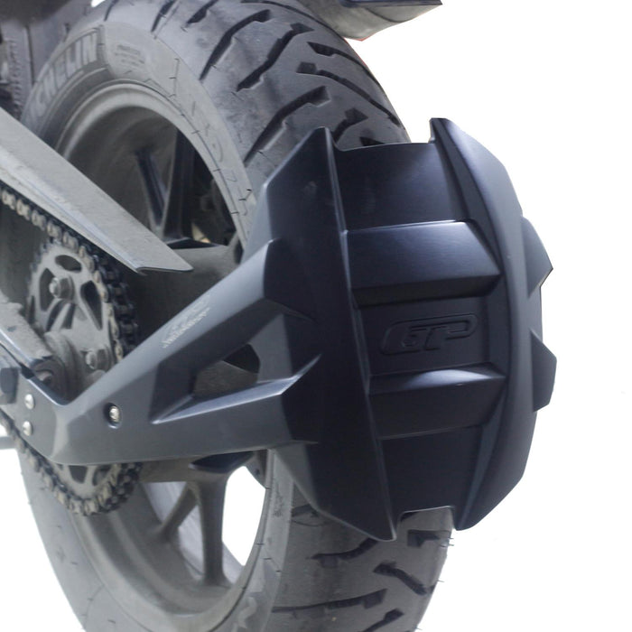 GP Kompozit Rear Wheel Fender Hugger Splash Guard Black Compatible For BMW F 750 GS 2018-2019