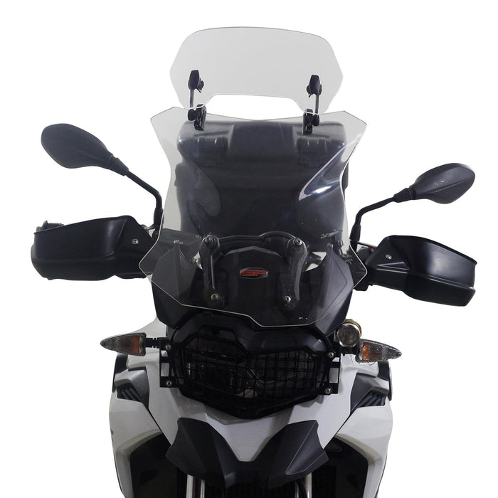 GP Kompozit Headlight Grille Guard Protector Black Compatible For BMW F 750 GS 2018-2019