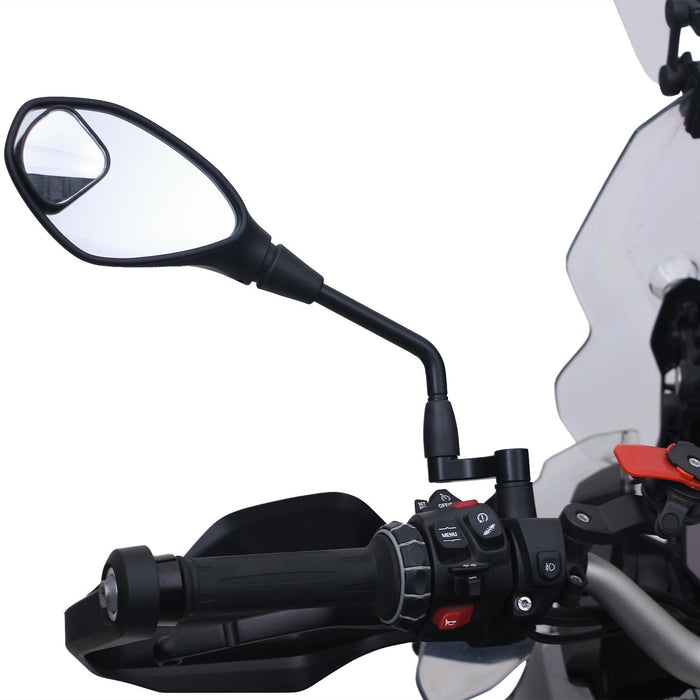 Bmw Gs Rear View Mirror Riser GP Kompozit Mirror Riser Extenders Black Compatible For BMW F 900 GS A ...