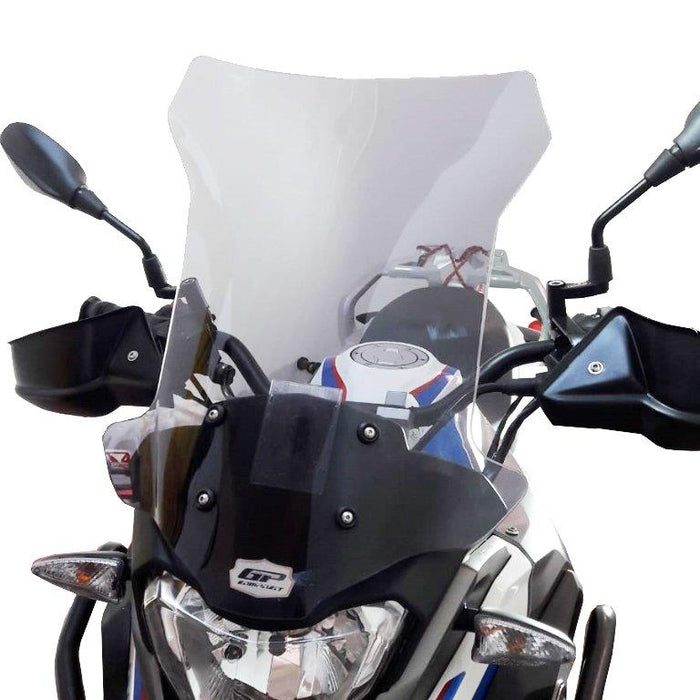Parabrisas de turismo GP Kompozit ahumado compatible con BMW G 310 GS 2017-2020