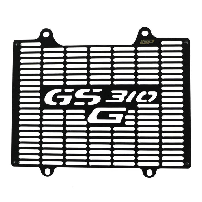 GP Kompozit Radiator Grille Guard Protector Cover Black Compatible For BMW G 310 GS 2017-2020