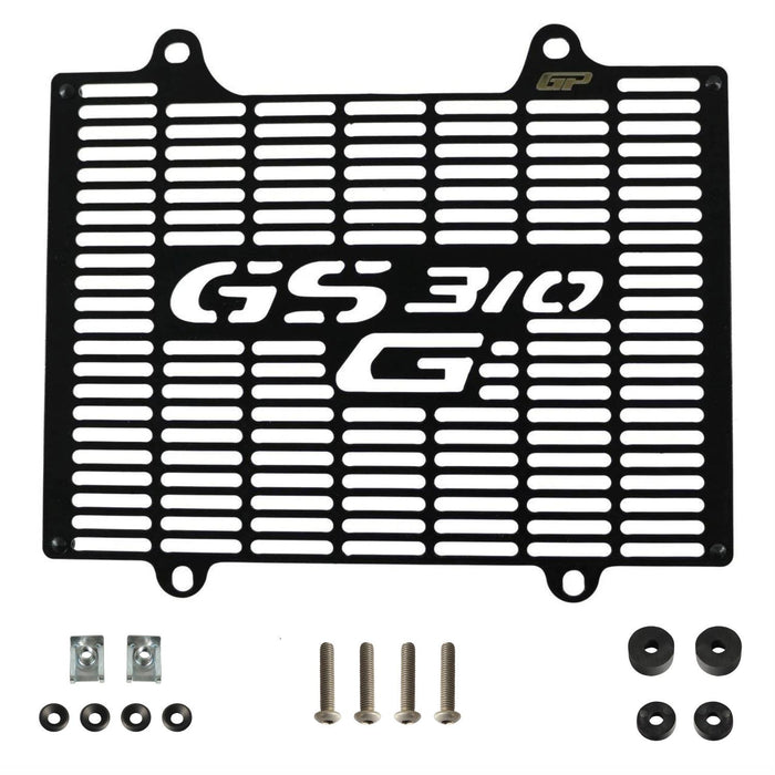 GP Kompozit Radiator Guard Black Compatible For BMW G 310 GS 2017-2020