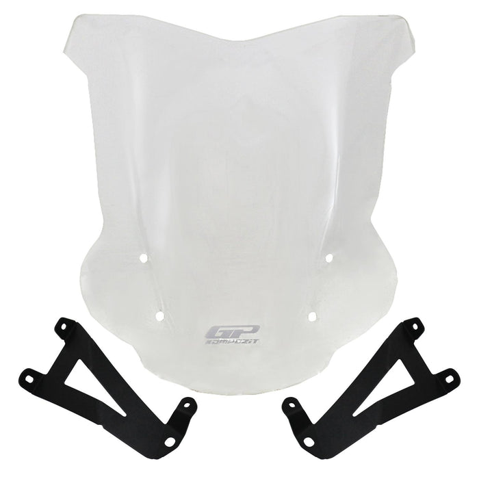 GP Kompozit Touring Windshield Windscreen Clear Compatible For BMW G 310 R  2018-2019
