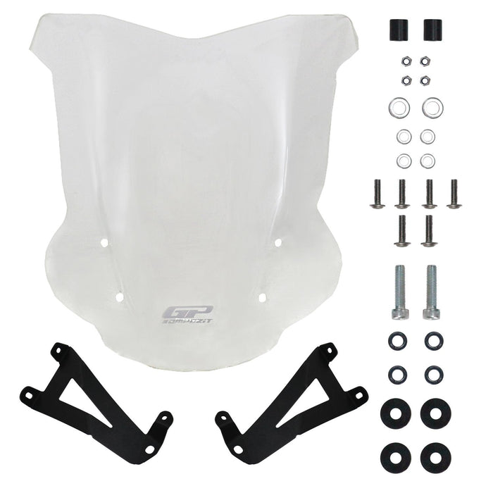 GP Kompozit Touring Windshield Windscreen Clear Compatible For BMW G 310 R  2018-2019