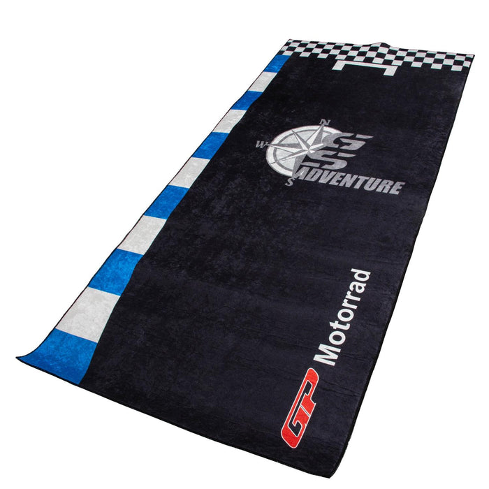 GP Kompozit Non-Slip Motorcycle Floor Mat Compatible For BMW GS ADV Universal