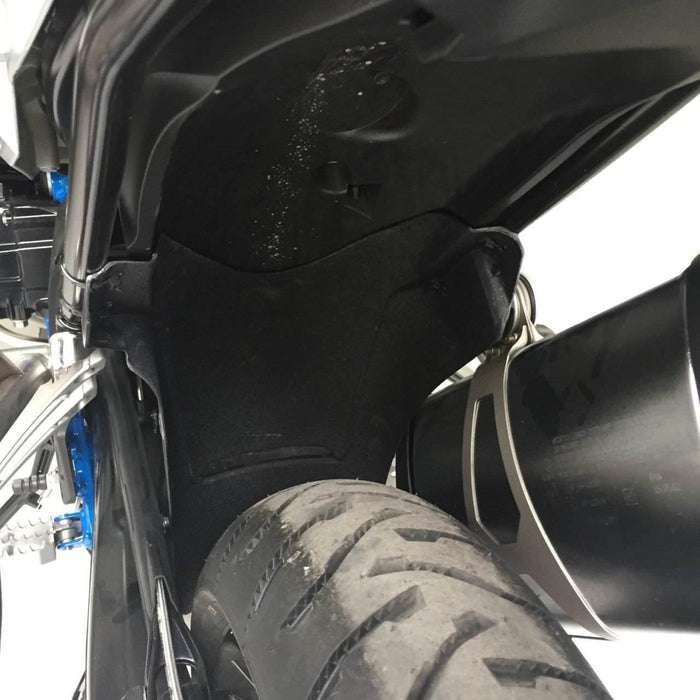 GP Kompozit Garde-boue arrière noir compatible pour BMW R 1200 GS / R 1250 GS ADV 2013-2023 
