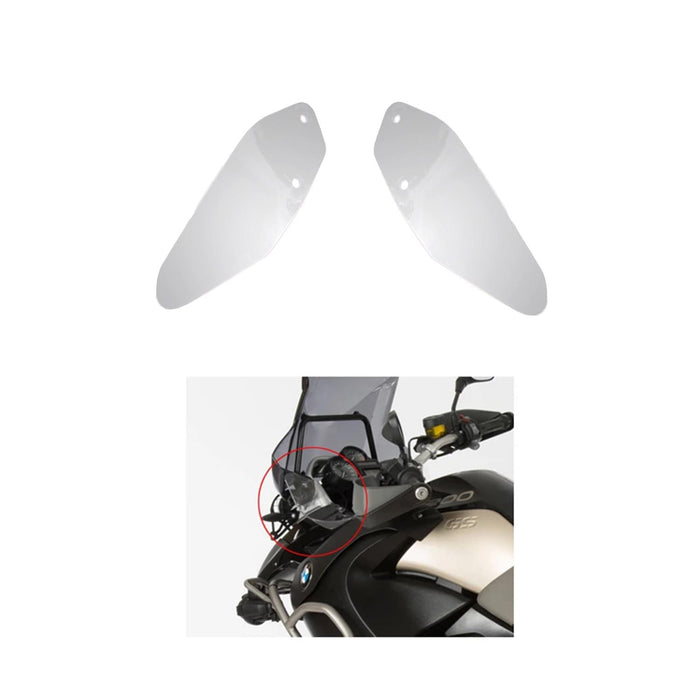 GP Kompozit Side Spoiler Wind Deflector Smoked Compatible For BMW R 1200 GS / R 1250 GS ADV 2013-2023