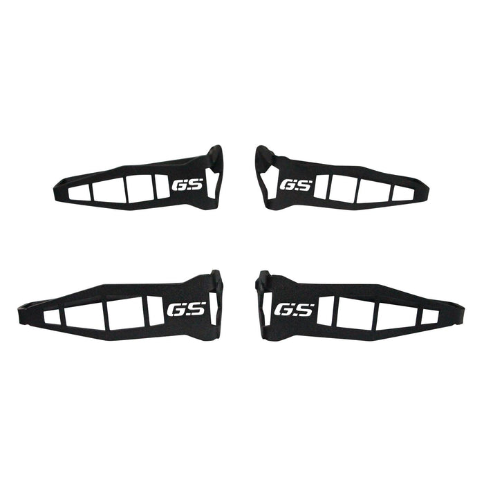 GP Kompozit Turn Signal Light Grille Cover Protector Black Compatible For BMW R 1200 GS 2013-2021