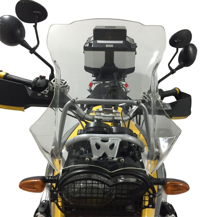 GP Kompozit Windshield Windscreen Black Compatible For BMW R 1200 GS / R 1200 GS ADV  2004-2012