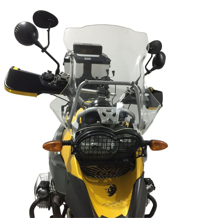 GP Kompozit Windshield Windscreen Black Compatible For BMW R 1200 GS / R 1200 GS ADV  2004-2012