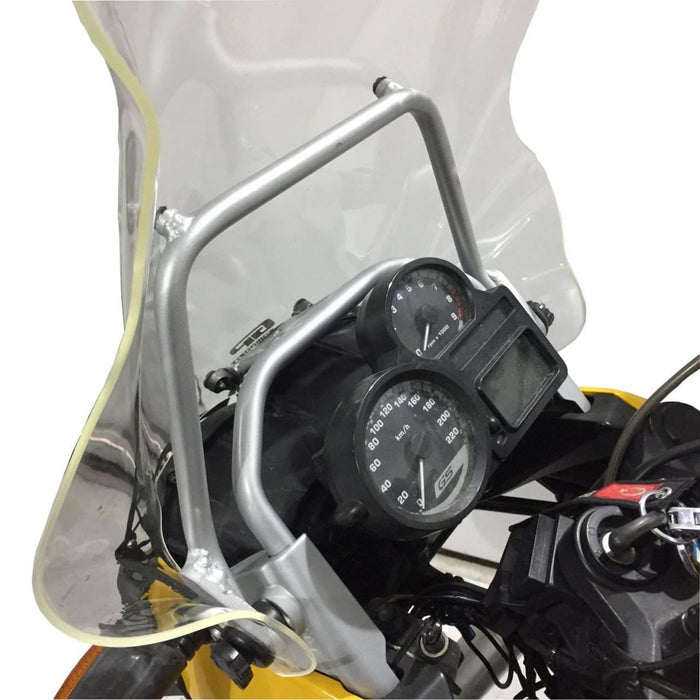 GP Kompozit Windshield Windscreen Black Compatible For BMW R 1200 GS / R 1200 GS ADV  2004-2012