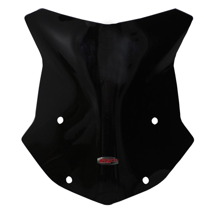 GP Kompozit Windshield Windscreen Black Compatible For BMW R 1200 GS / R 1250 GS  2013-2023
