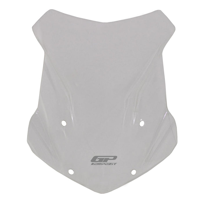 GP Kompozit Touring Windshield Windscreen Smoked Compatible For BMW R 1200 GS / R 1250 GS  2013-2023