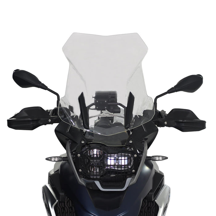 GP Kompozit Touring Windshield Windscreen Smoked Compatible For BMW R 1200 GS / R 1250 GS  2013-2023