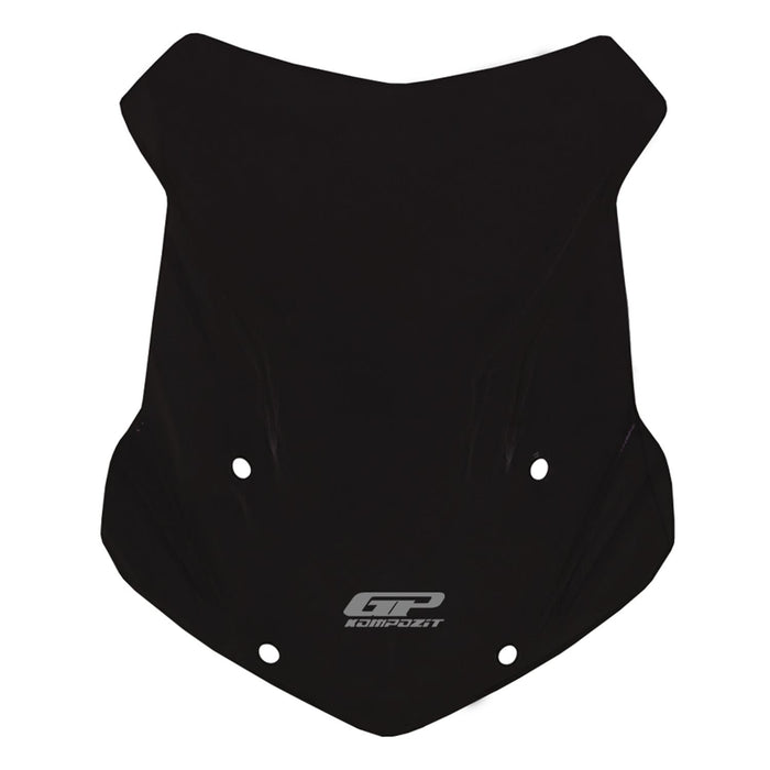 GP Kompozit Parabrisas Touring Negro Compatible para BMW R 1200 GS / R 1250 GS 2013-2023 