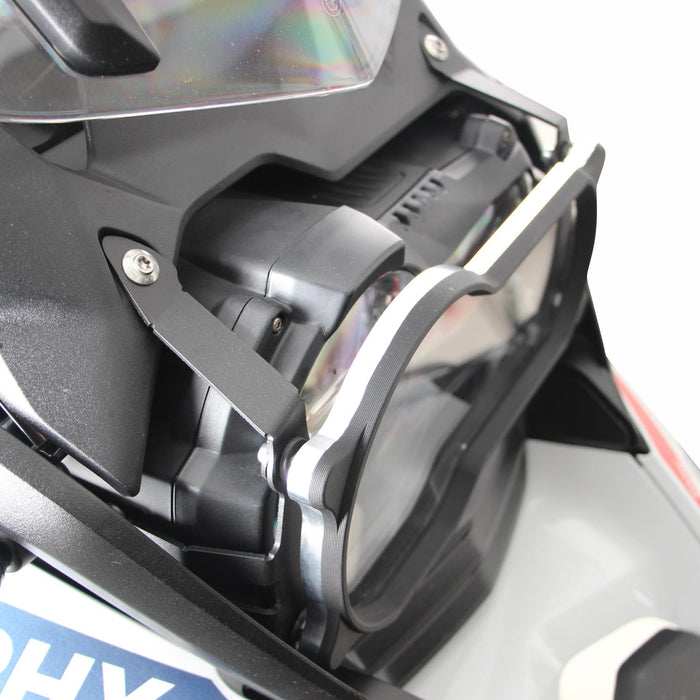 GP Kompozit Headlight Guard Transparent Compatible For BMW R 1200 GS / R 1250 GS ADV 2013-2023