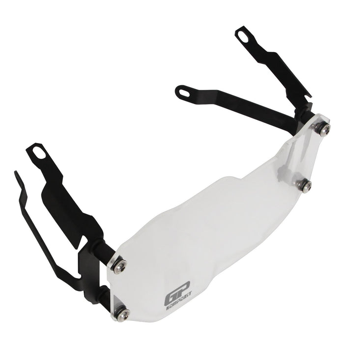 GP Kompozit Protector de faro transparente compatible con BMW R 1200 GS / R 1250 GS ADV 2013-2023 