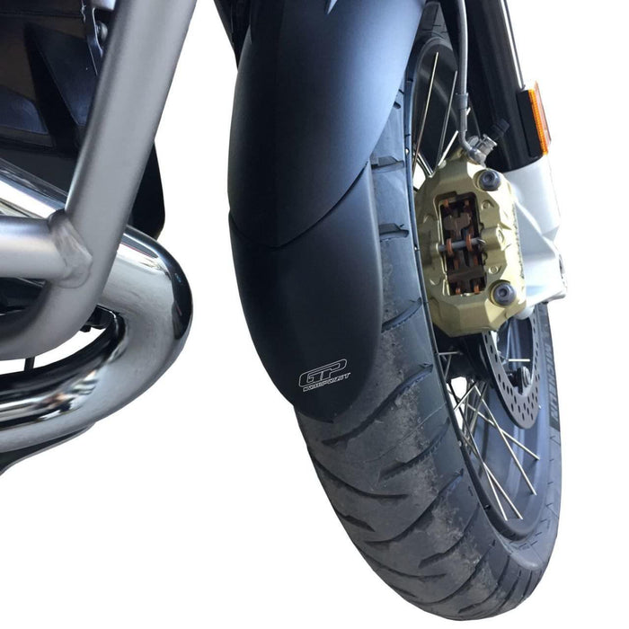 GP Kompozit Front Fender Extender Black Compatible For BMW R 1200 GS / R 1250 GS ADV  2013-2024