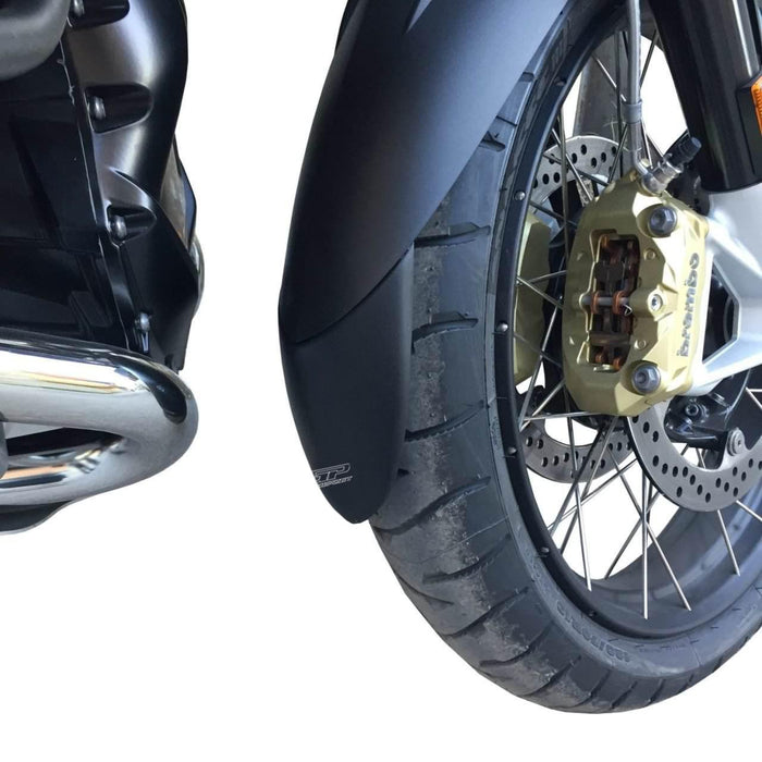 GP Kompozit Front Fender Extender Black Compatible For BMW R 1200 GS / R 1250 GS ADV  2013-2024