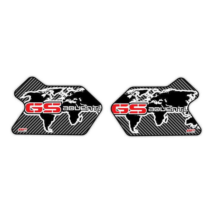 GP Kompozit Side Strip Tank Pad Carbon Compatible For BMW R 1200 GS / R 1250 GS ADV 2013-2023