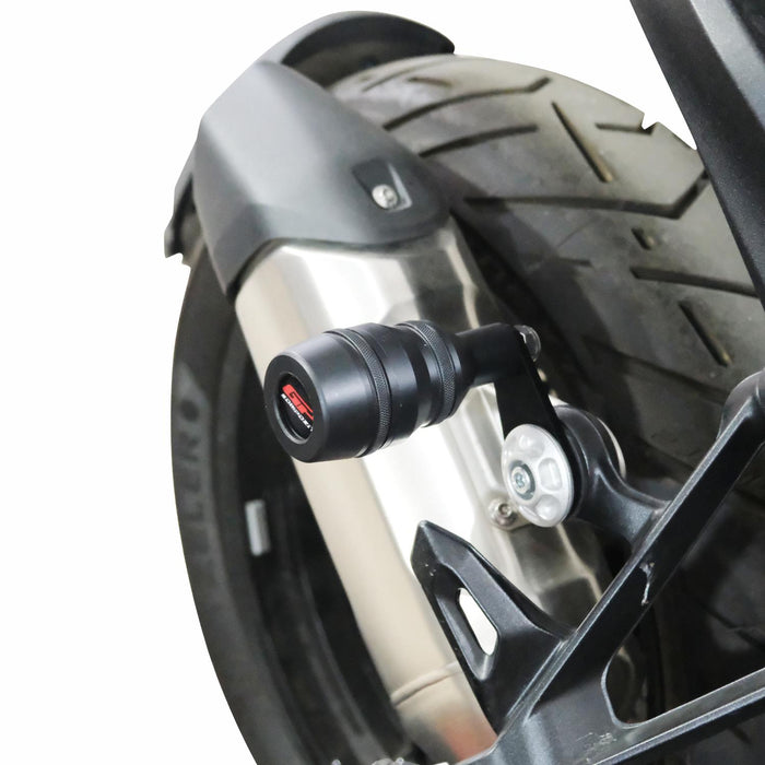 GP Kompozit Exhaust Crash Frame Slider Black Compatible For BMW R 1300 GS 2023-2024