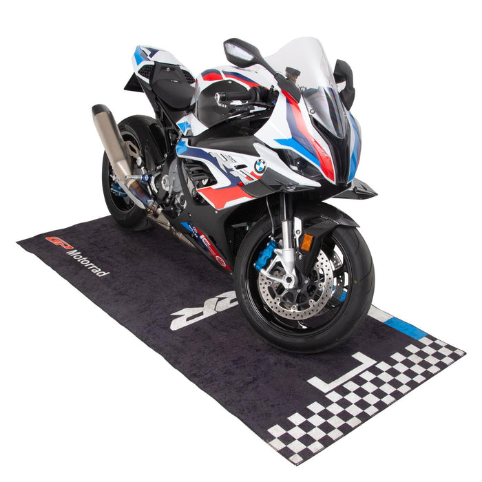 GP Kompozit For RR Universal Motorcycle Carpet Black-Blue