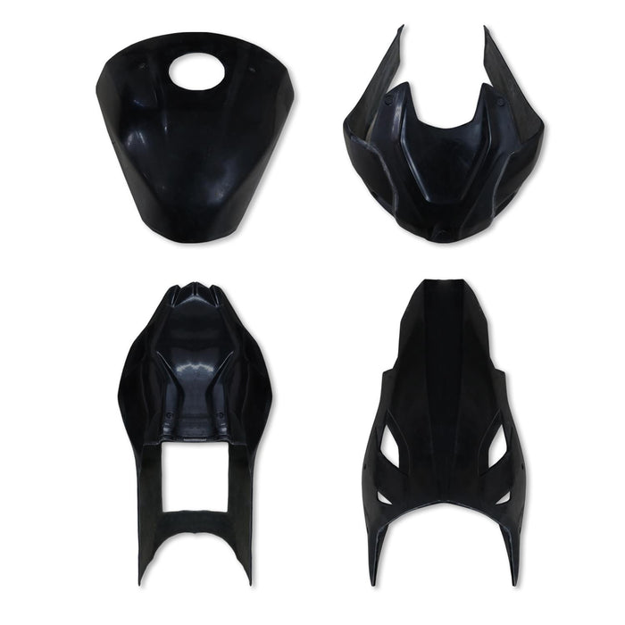 GP Kompozit For S 1000 RR 2019-2023 Compatible Racing Fairing Black