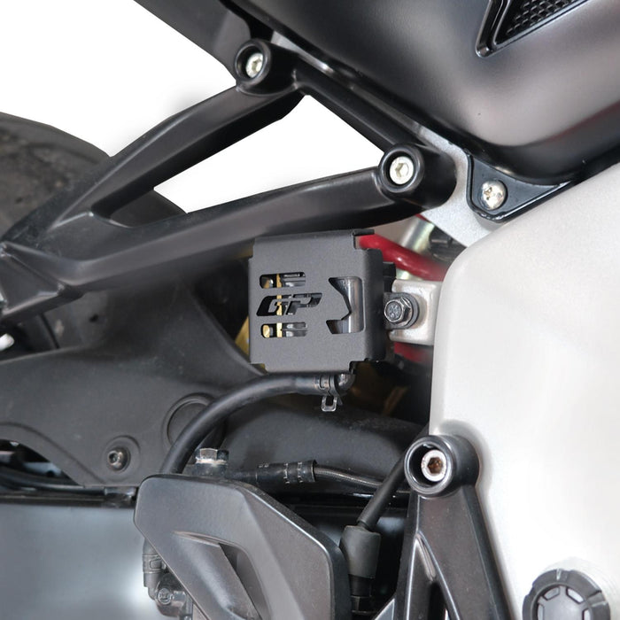 GP Kompozit Brake Fluid Reserve Protector Guard Black Compatible For Bajaj Pulsar NS400z 2025