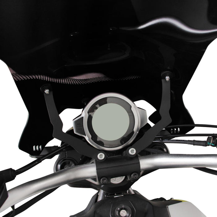 Parabrisas de turismo GP Kompozit ahumado compatible con CFMOTO 250CL-X / 300CL-X 2024-2026