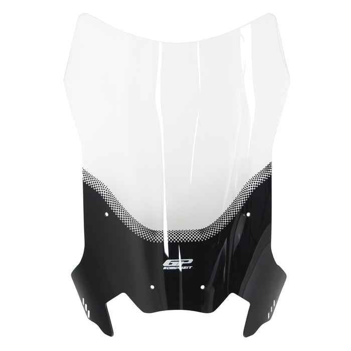 Parabrisas de turismo GP Kompozit transparente compatible con CFMOTO 250CL-X / 300CL-X 2024-2026