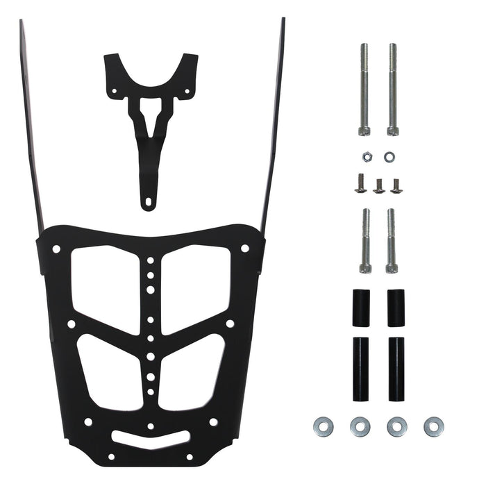 GP Kompozit Rear Luggage Rack Black Compatible For CFMOTO 250CL-X / 300CL-X 2022-2024